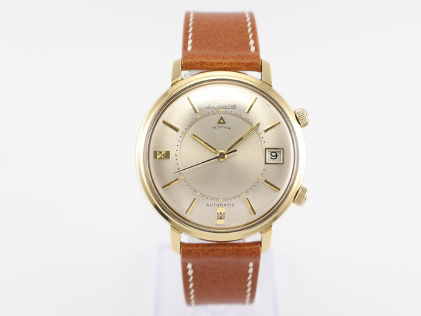 LeCoultre Memovox Automatic Jumbo 14K Gold VWS-3280