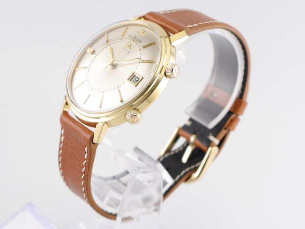 LeCoultre Memovox Automatic Jumbo 14K Gold VWS-3280
