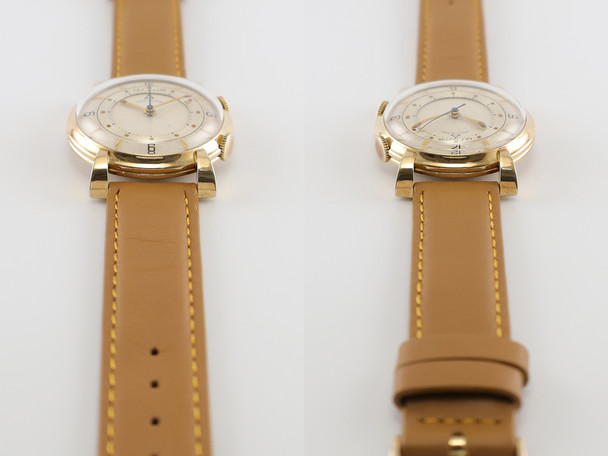 LeCoultre Wrist Alarm 10K Gold Filled VWS-3220