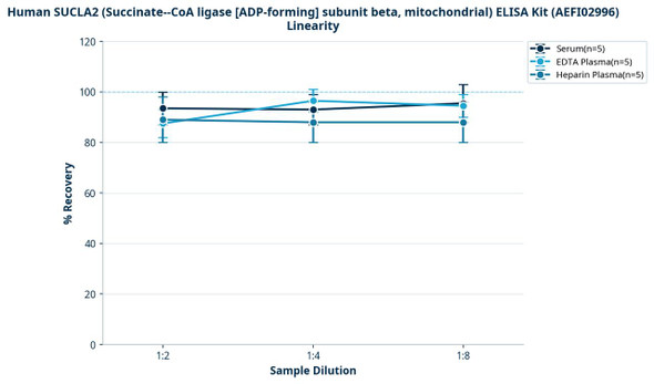 Human SUCLA2 (Succinate--CoA ligase [ADP-forming] subunit beta, mitochondrial) ELISA Kit (AEFI02996)