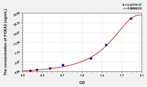 Mouse FOXA2 (Forkhead Box Protein A2) ELISA Kit (AEKE01631)