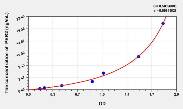 Human PER2 (Period Circadian Protein 2) ELISA Kit (AEKE02846)