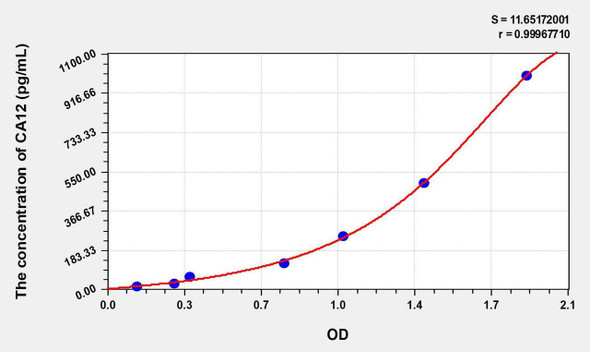 Human CA12 (Carbonic Anhydrase XII) ELISA Kit (AEKE08296)