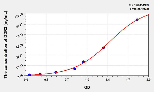 Human DDR2 (Discoidin Domain Receptor Family, Member 2) ELISA Kit (AEKE08820)