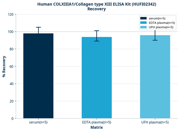 Human COLXIIIA1/Collagen type XIII ELISA Kit (HUFI02342)