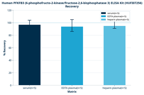 Human PFKFB3 (6-phosphofructo-2-kinase/fructose-2,6-bisphosphatase 3) ELISA Kit (HUFI07256)