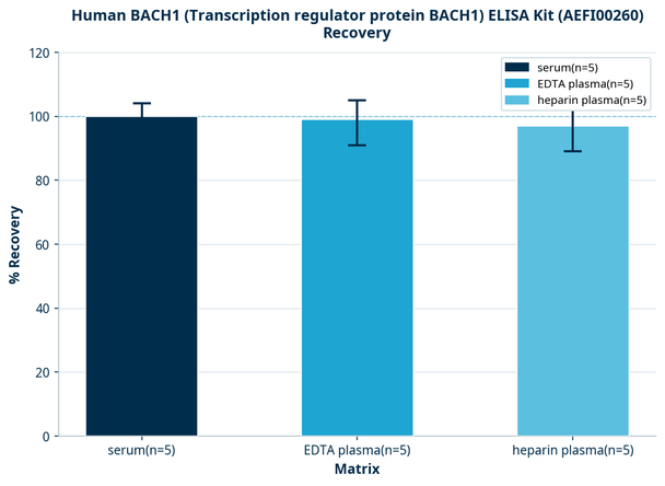 Human BACH1 (Transcription regulator protein BACH1) ELISA Kit (AEFI00260)