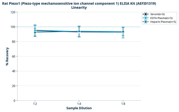 Rat Piezo1 (Piezo-type mechanosensitive ion channel component 1) ELISA Kit (AEFI01319)