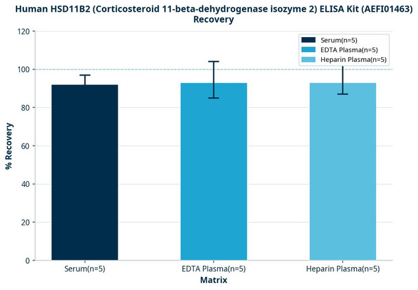 Human HSD11B2 (Corticosteroid 11-beta-dehydrogenase isozyme 2) ELISA Kit (AEFI01463)