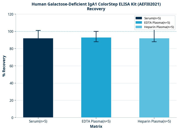 Human Galactose-Deficient IgA1 ColorStep ELISA Kit (AEFI02021)