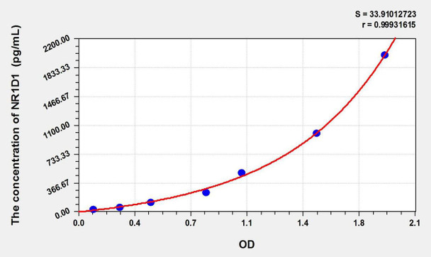 Human NR1D1 (Nuclear Receptor Subfamily 1, Group D, Member 1) ELISA Kit (AEKE01449)