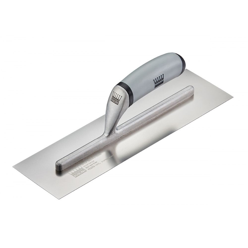 NESPOLI Stainless Steel Trowel – 10 X 24 Inch Rounded Trowel For Painting & Effects