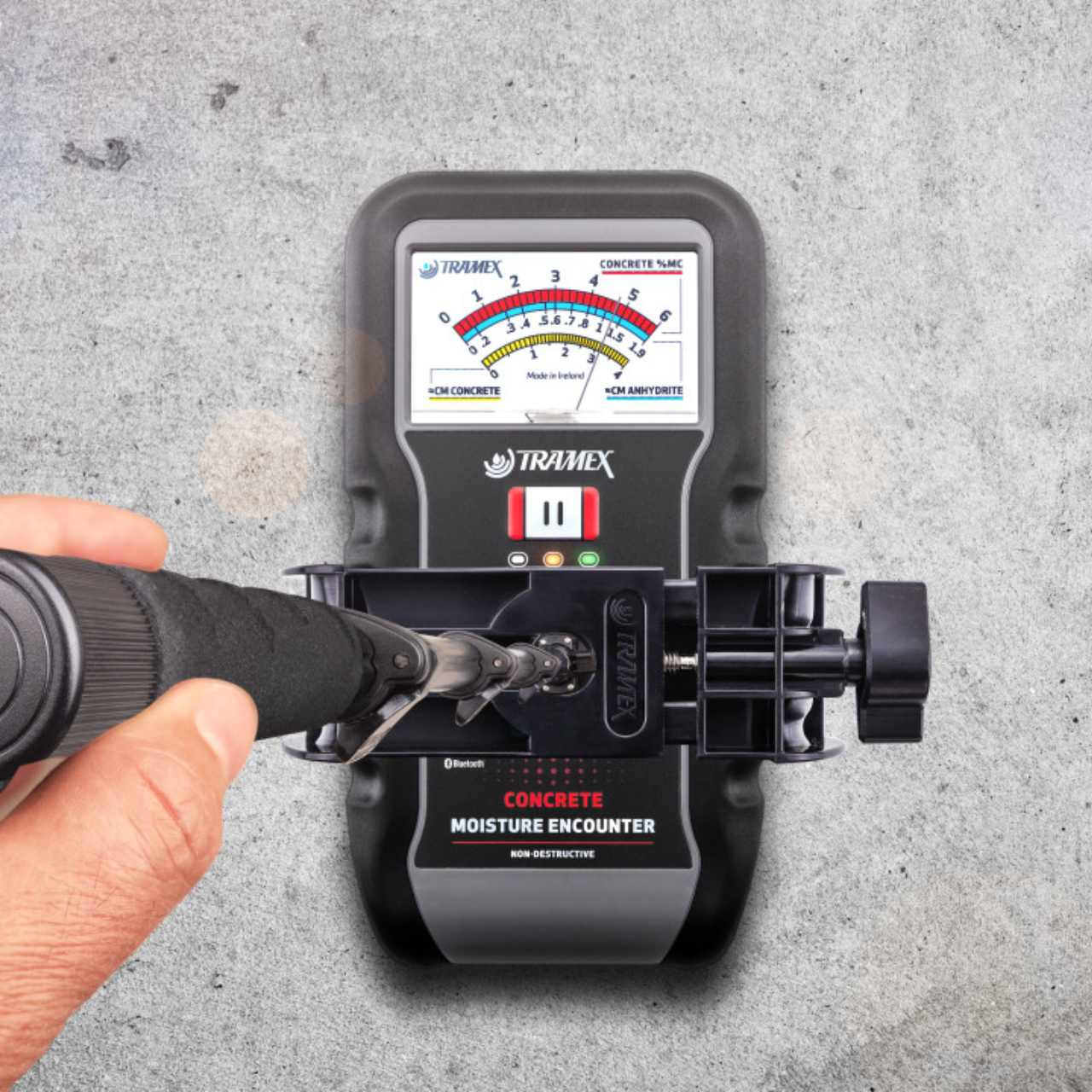 Tramex CME5 Concrete Moisture Encounter Meter Moisture Detector