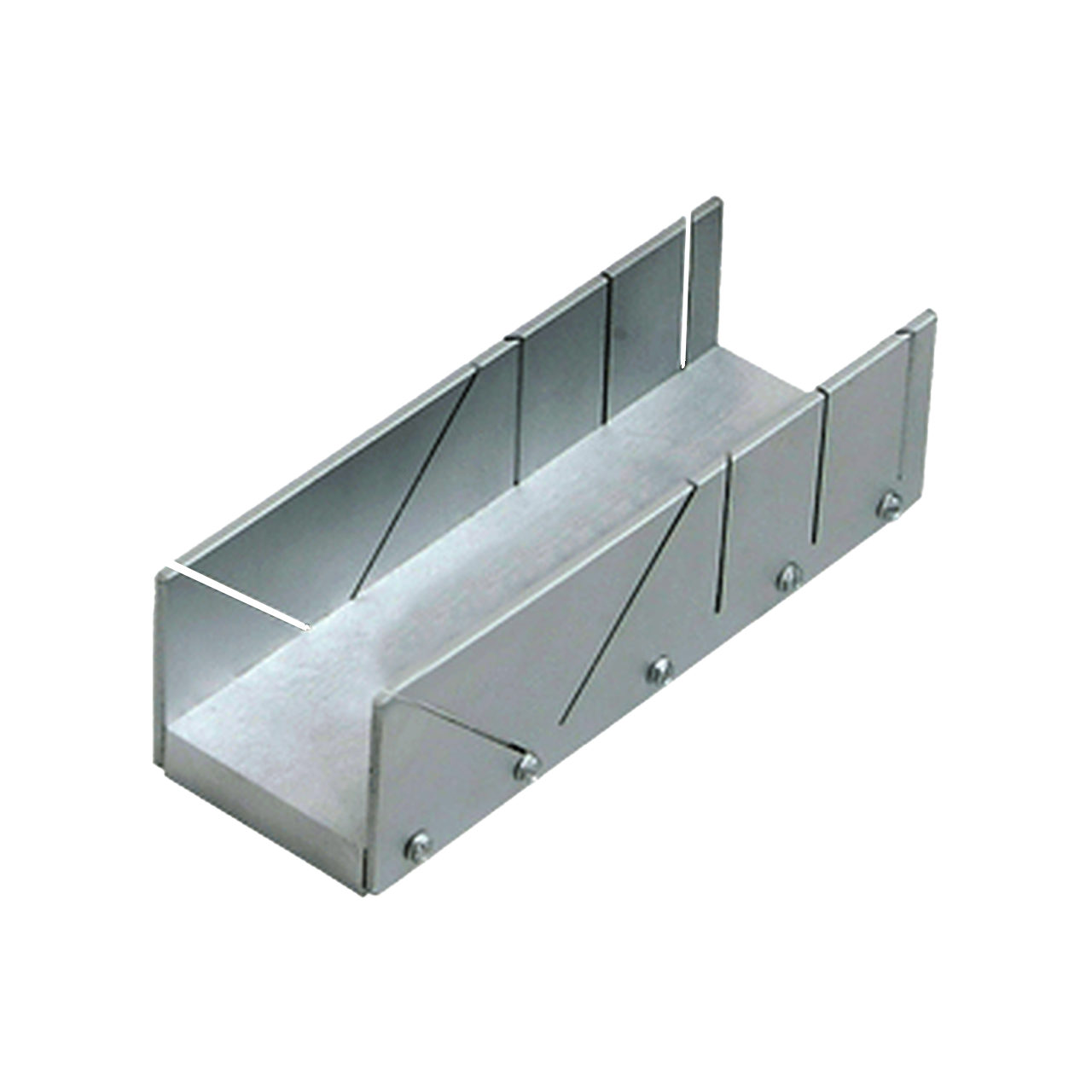 Metal mitre box clearance