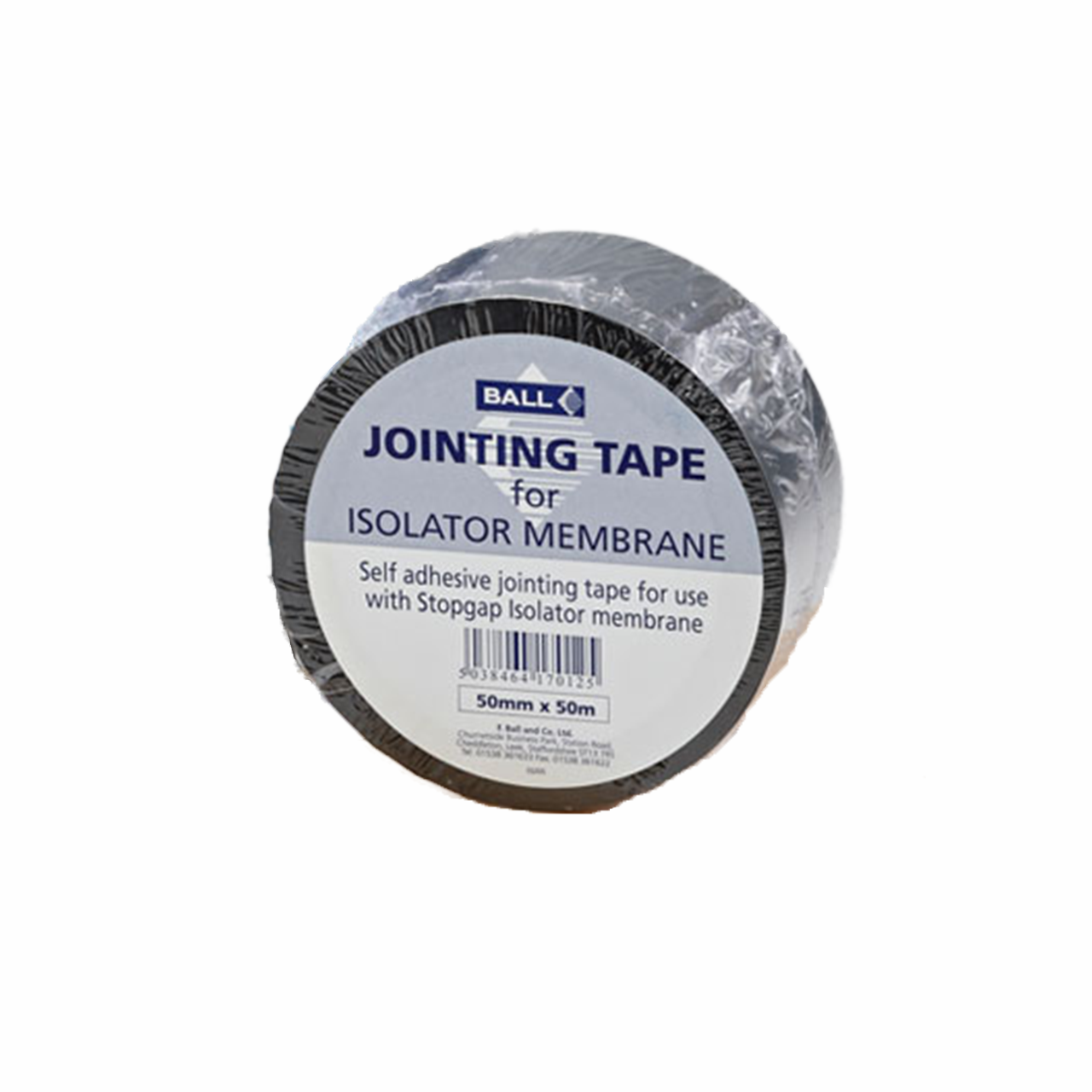 Ball Stopgap Isolator Tape 50mm x 50m Roll Floormart.co.uk