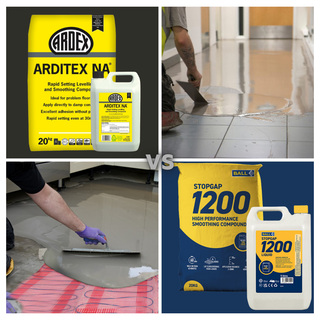 Ardex NA vs F. Ball Stopgap: Which Levelling Compound Is Right for Your Project?