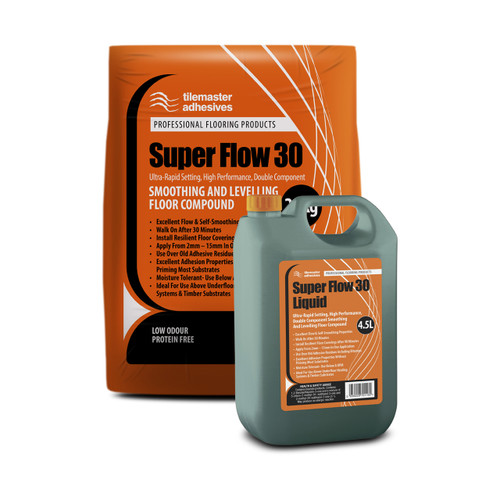 Tilemaster Super Flow 30 Two-Part Smoothing Compound