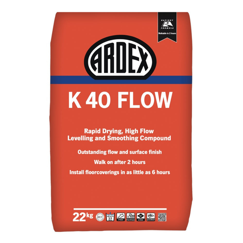 Ardex K40 Flow Rapid Drying Smoothing Compound