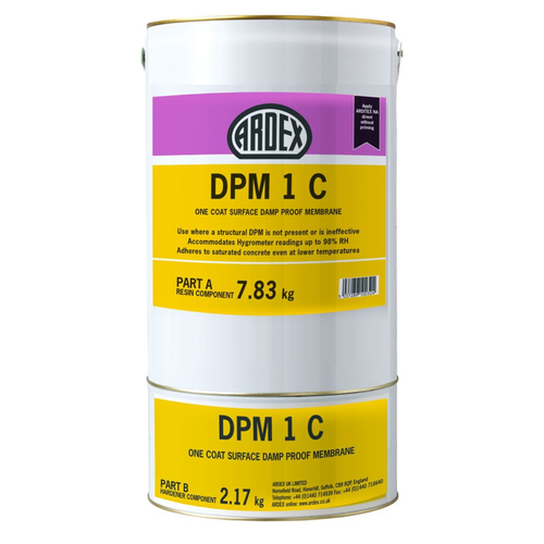 ARDEX DPM 1 C One Coat Epoxy Damp Proof Membrane