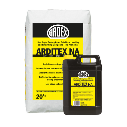 Ardex Arditex NA Powder & Latex Bag & Bottle