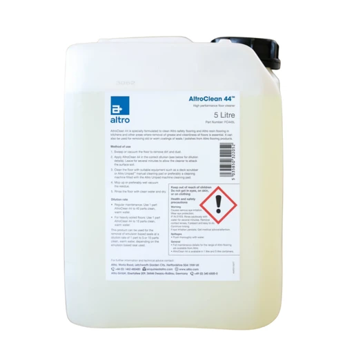 AltroClean 44 Vinyl Safety Floor Cleaner 5 Litre
