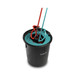 Collomix Mixer Clean Bucket with Brushes
