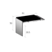 Quantum Surface Mounted Stair Nosing ZF125R 