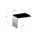 Quantum Surface Mounted Stair Nosing ZF1 