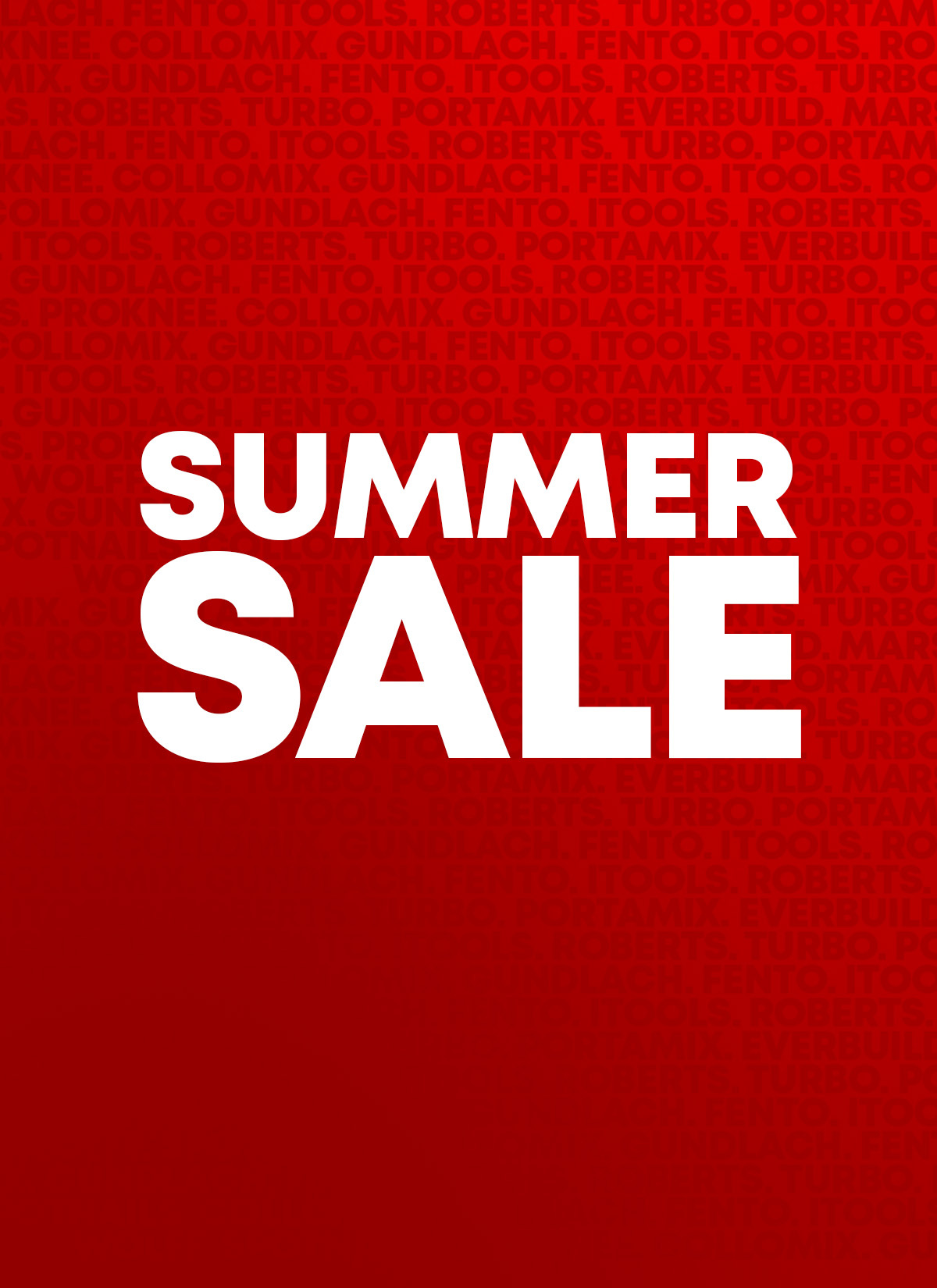 Flooring Tools Summer Sale