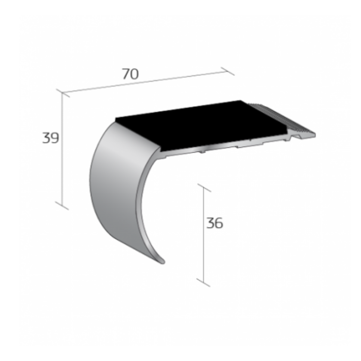 Quantum Stair Nosing's Z Range