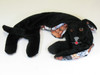 Neck Wrap Black Puppy Hug for Hot or Cold Therapy