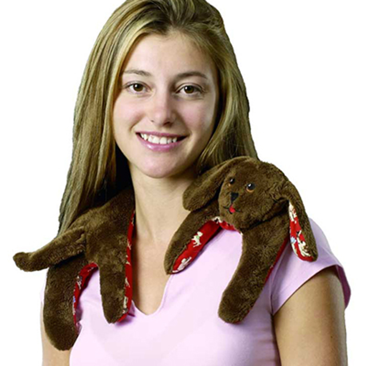 Weighted Puppy Hugs Neck Wrap for Hot or Cold Therapy