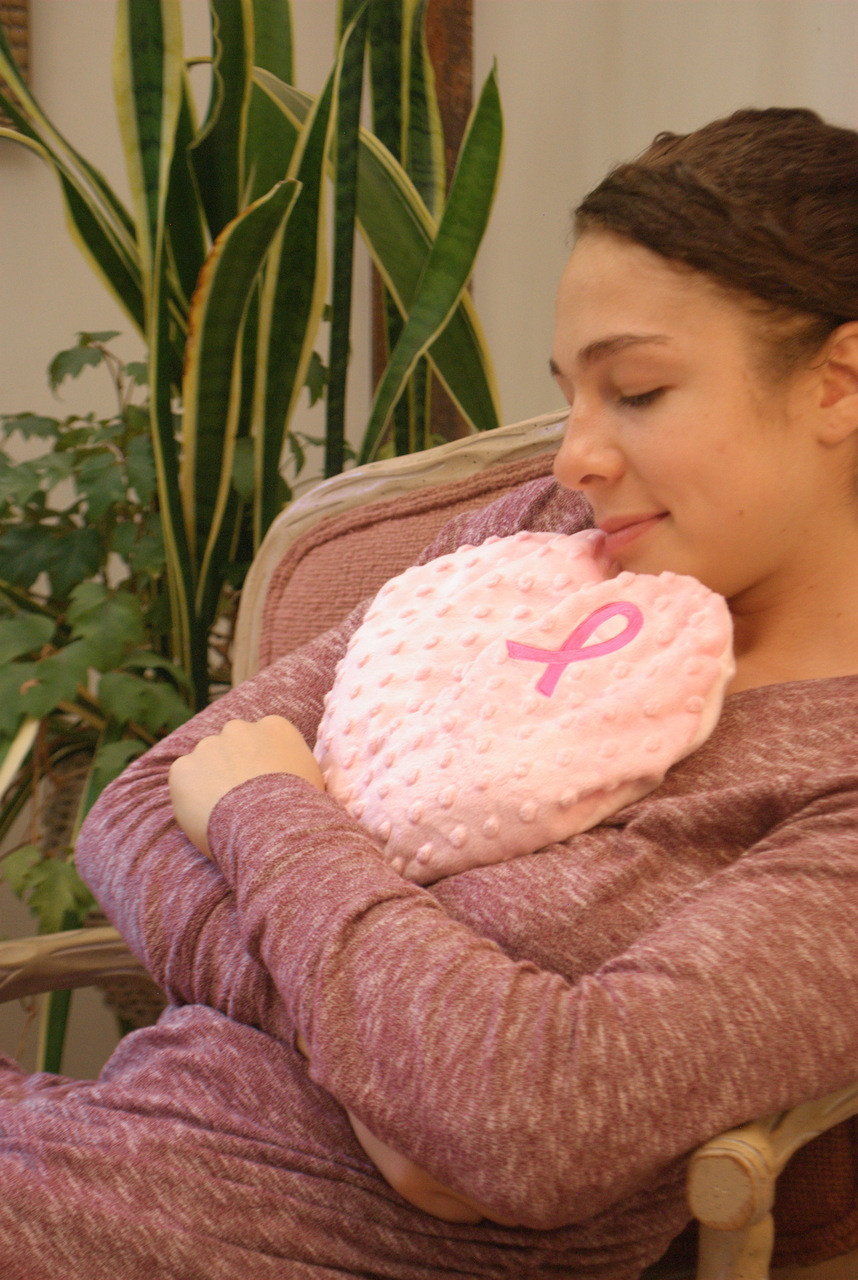 Healing Heart Pac (11") Pink Available with or without Ribbon by Grampa's Garden