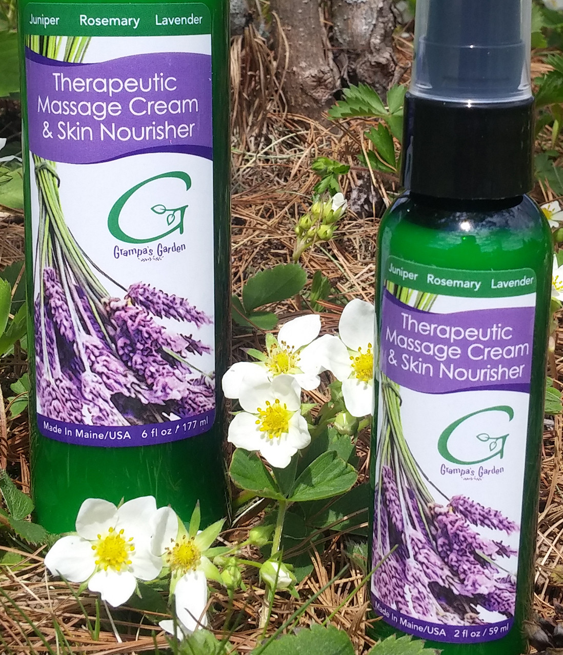 Therapeutic Massage Cream Grampa's Garden