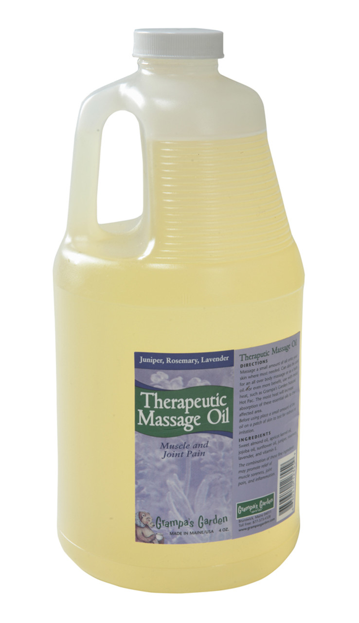 Therapeutic Massage Oil Provides Effective Therapy to Sore Muscles and Joints while Helping to Reduce Inflammation