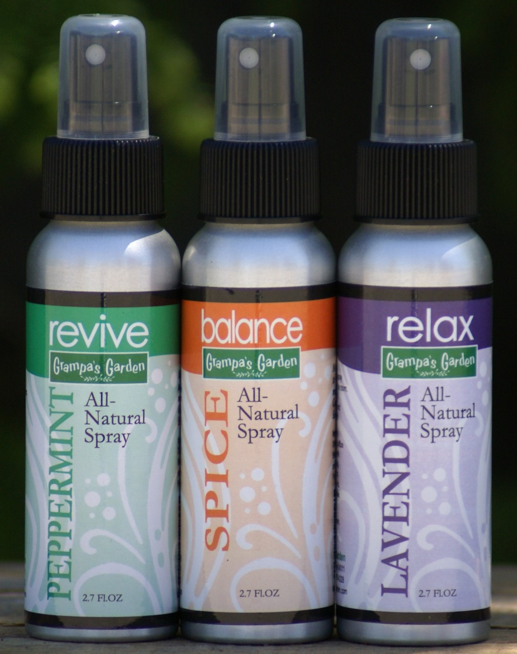 All Natural Spray Set Grampa's Garden