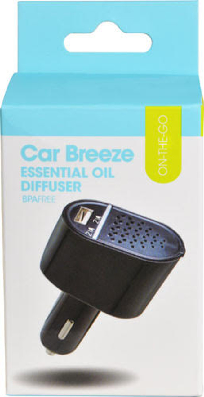 Greenair CarBreeze Essential Oil Diffuser helps Decrease Stress and Freshen your Senses