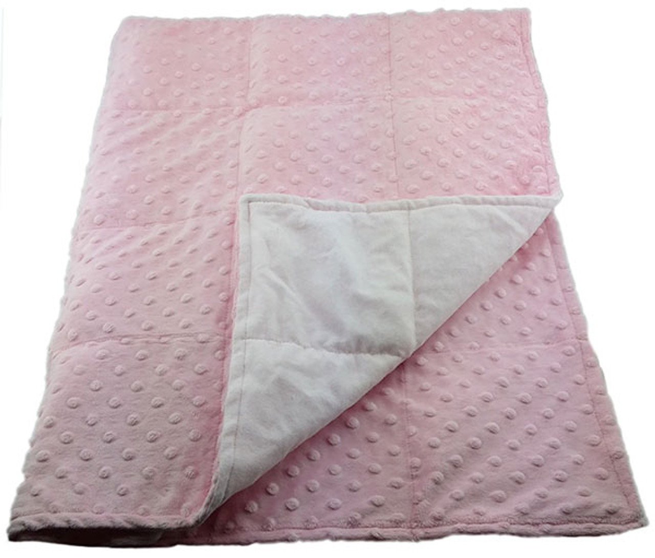 10 LB Weighted Blanket ��� Pink - Washable - OUTLET SALE