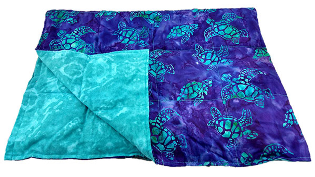 25 LB Weighted Blanket Turtle - Washable- OUTLET SALE