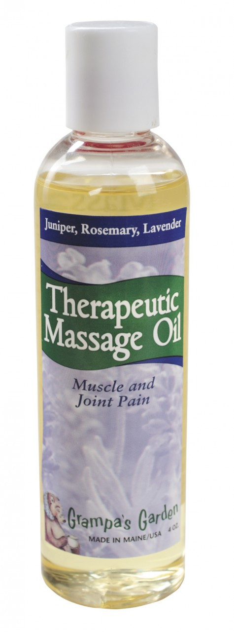 Best Therapeutic Massage Oil for Pain Relief Grampa's Garden
