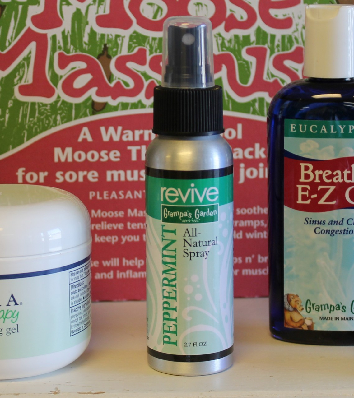 All Natural Peppermint Room Spray (with Ylang Ylang) Grampa's Garden