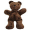 Microwavable Brown Thera Bear Weighted Stuffed Animal