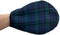 Hand Mitt Protect and Comfort Hands against Cold or Heat - Black Watch Fabric