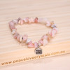 Pink Opal Chip Bracelet