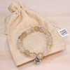 Rutilated Quartz Pebble Bracelet