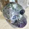 Rainbow Fluorite Skull