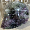 Rainbow Fluorite Skull