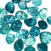 Teal Crackle Quartz Tumbled Stones