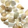Light Grey Moonstone Tumbled Stones