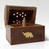 Elephant Incense Cone Holder Box